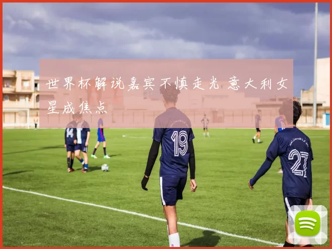 世界杯解说嘉宾不慎走光 意大利女星成焦点