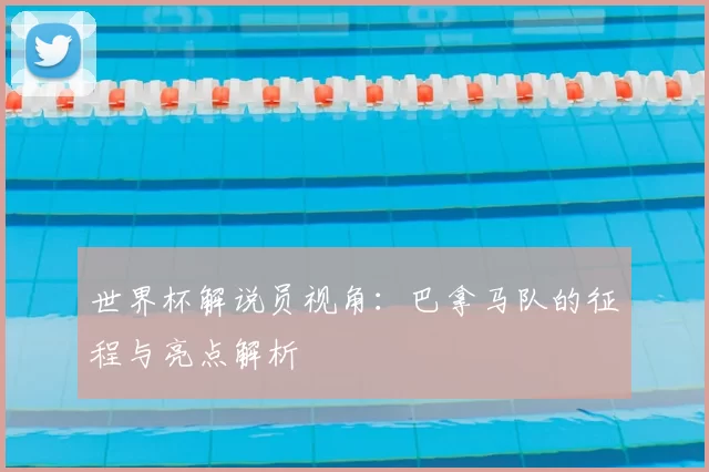 世界杯解说员视角：巴拿马队的征程与亮点解析