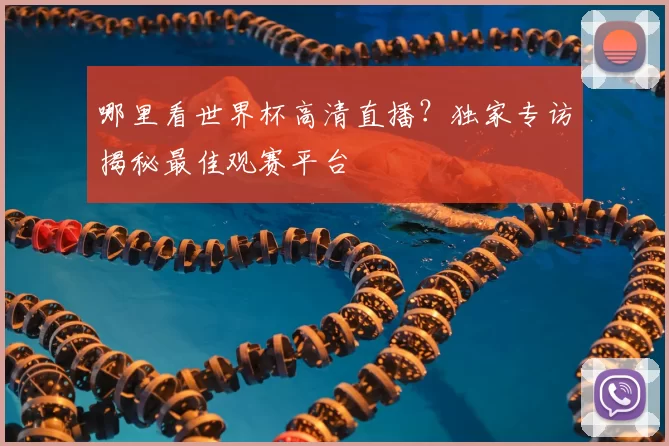 哪里看世界杯高清直播?独家专访揭秘最佳观赛平台